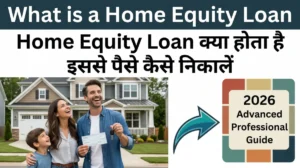 what is a home equity loan hindi guide 2026, home equity loan kya hota hai aur paise kaise nikale, family house loan approval concept image, loan against property explanation india